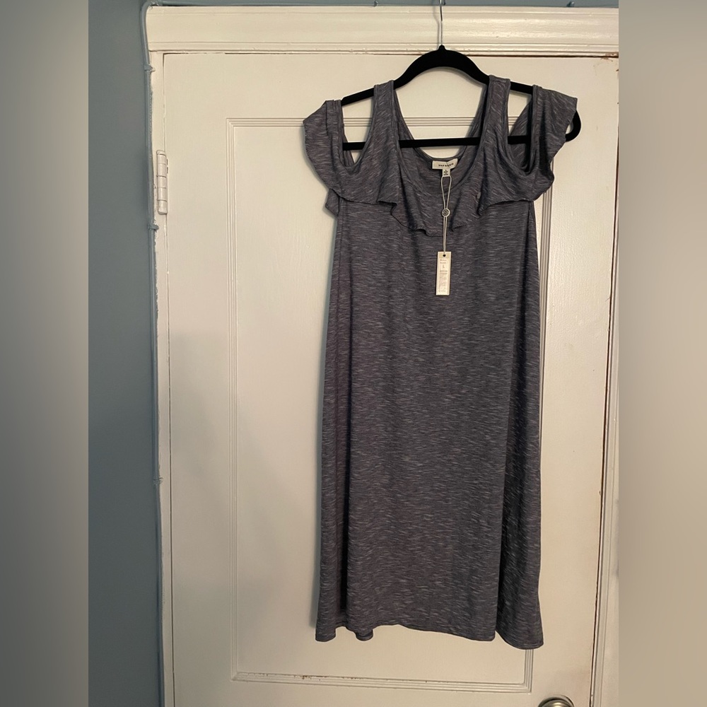 Max Studio NWT Cold Shoulder Dress Size L